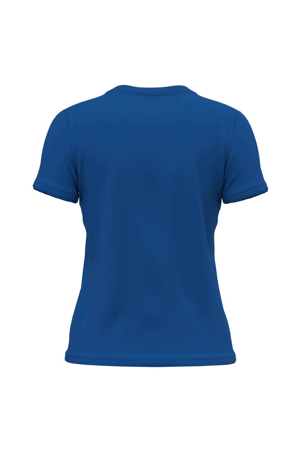 T-shirt bio 190 femme bleu roi, vue de dos