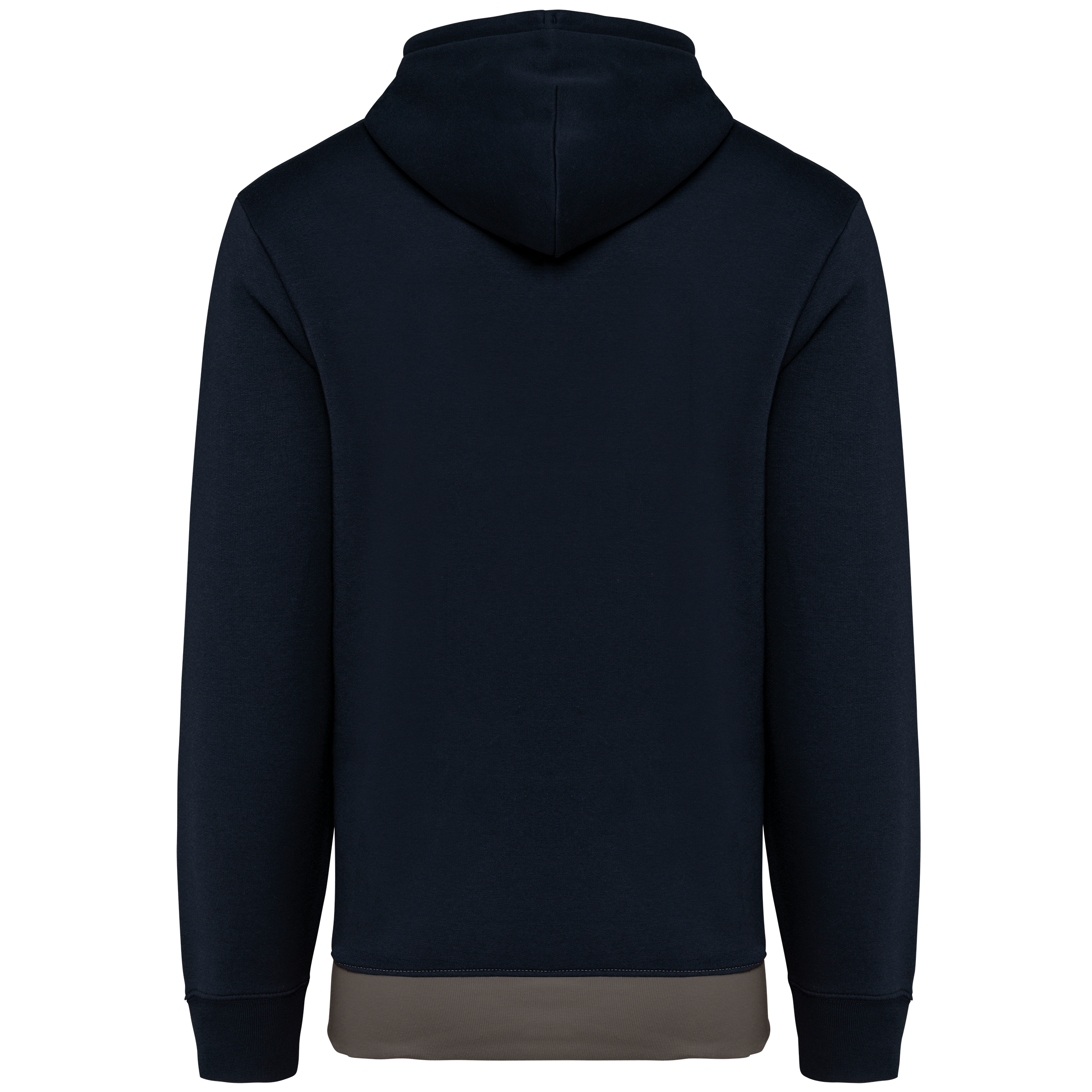 Hoodie tricolore Navy / White / Basalt Grey - dos