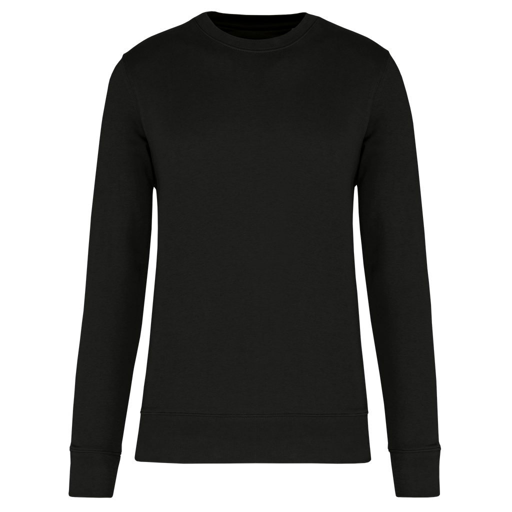 Sweatshirt col rond unisexe — Black