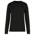Sweatshirt col rond unisexe — Black