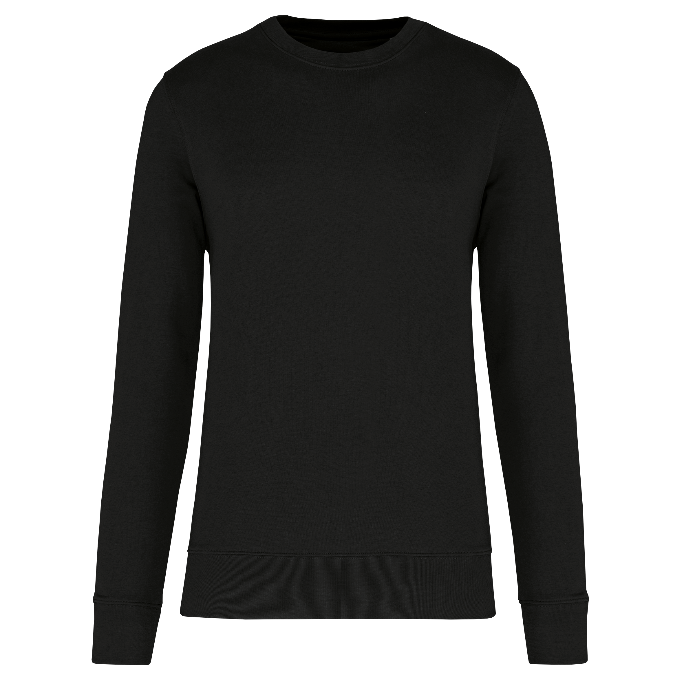 Sweatshirt col rond unisexe — Black