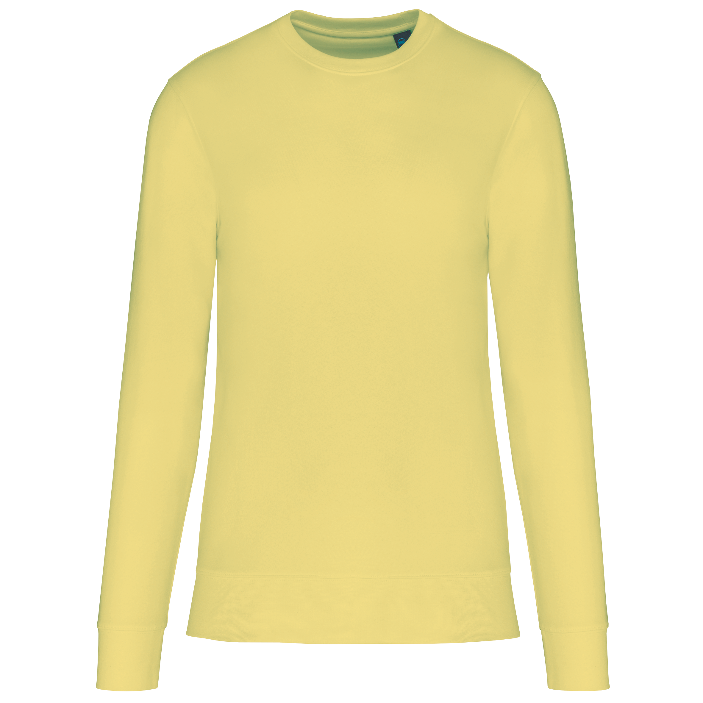 Sweatshirt col rond unisexe — Lemon Yellow