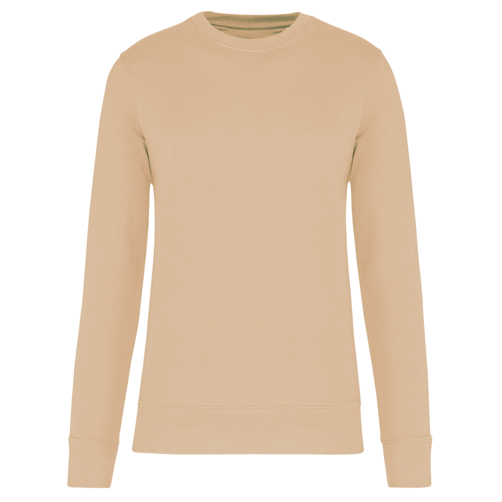 Sweatshirt col rond unisexe — Light Sand