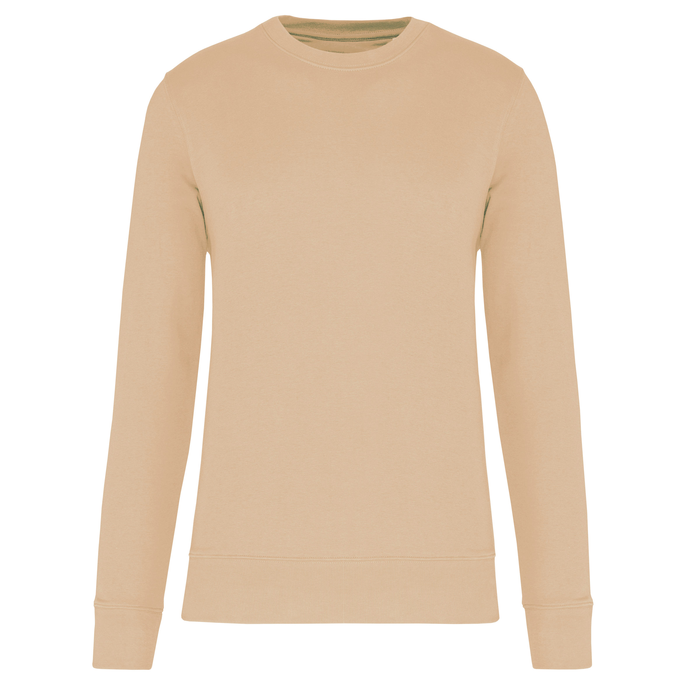 Sweatshirt col rond unisexe — Light Sand