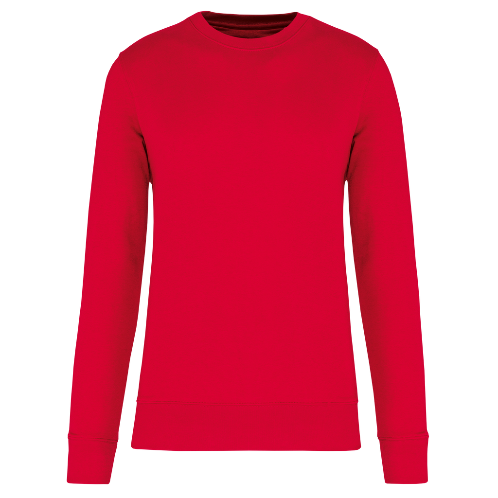Sweatshirt col rond unisexe — Red