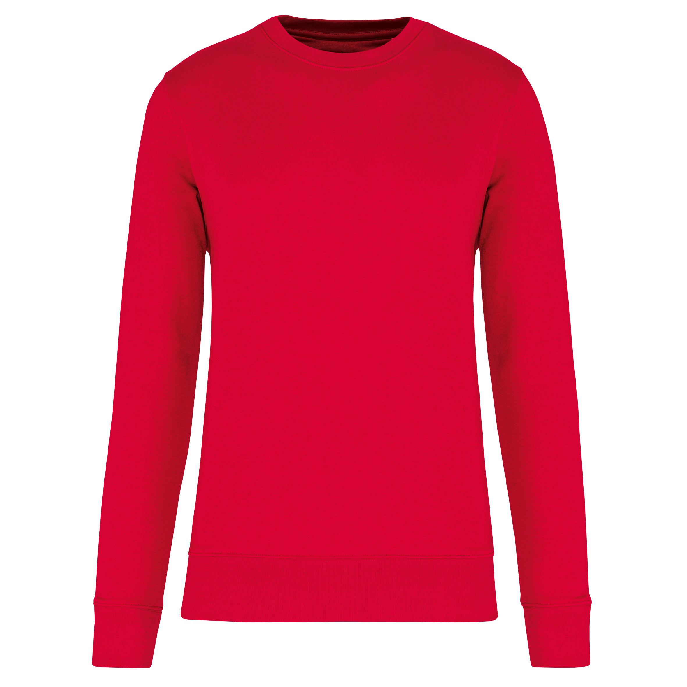 Sweatshirt col rond unisexe — Red