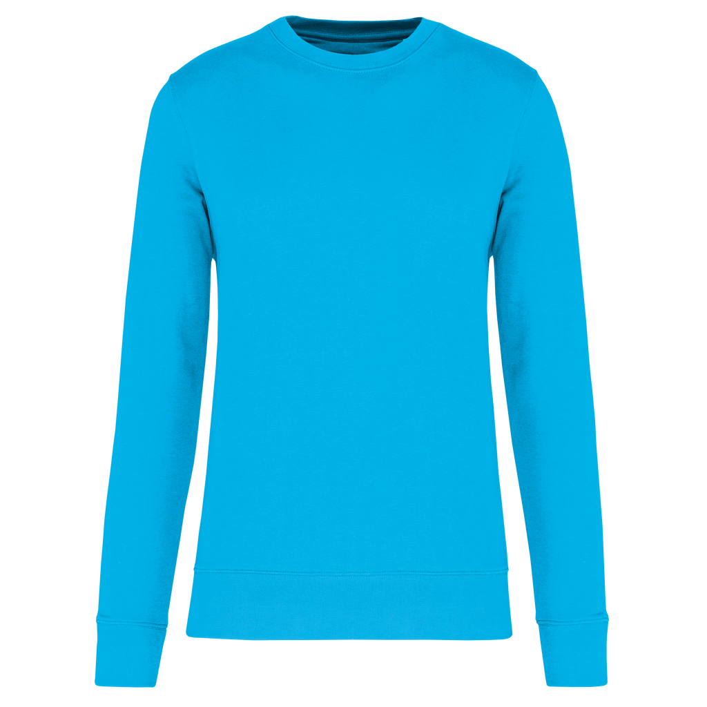 Sweatshirt col rond unisexe — Sea Turquoise