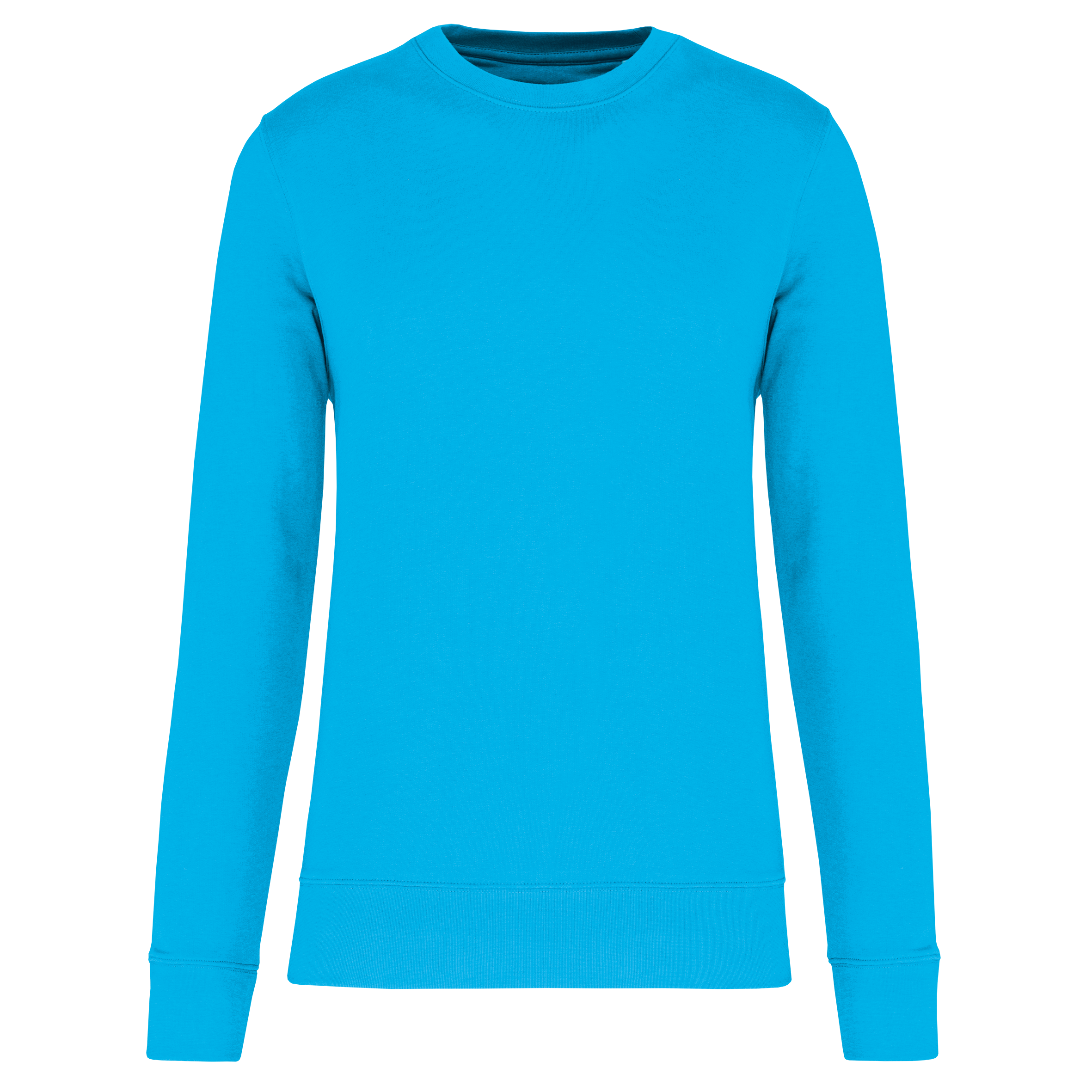 Sweatshirt col rond unisexe — Sea Turquoise