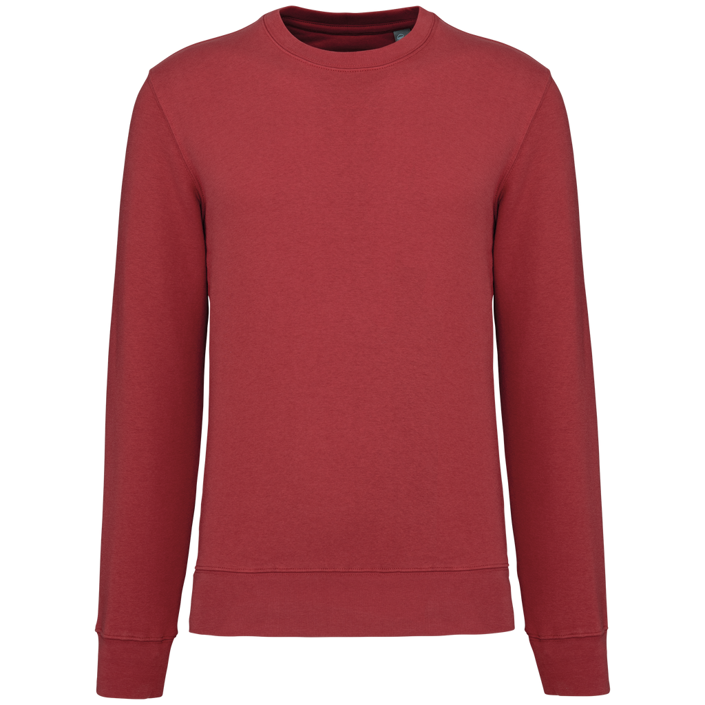 Sweatshirt col rond unisexe — Terracotta Red