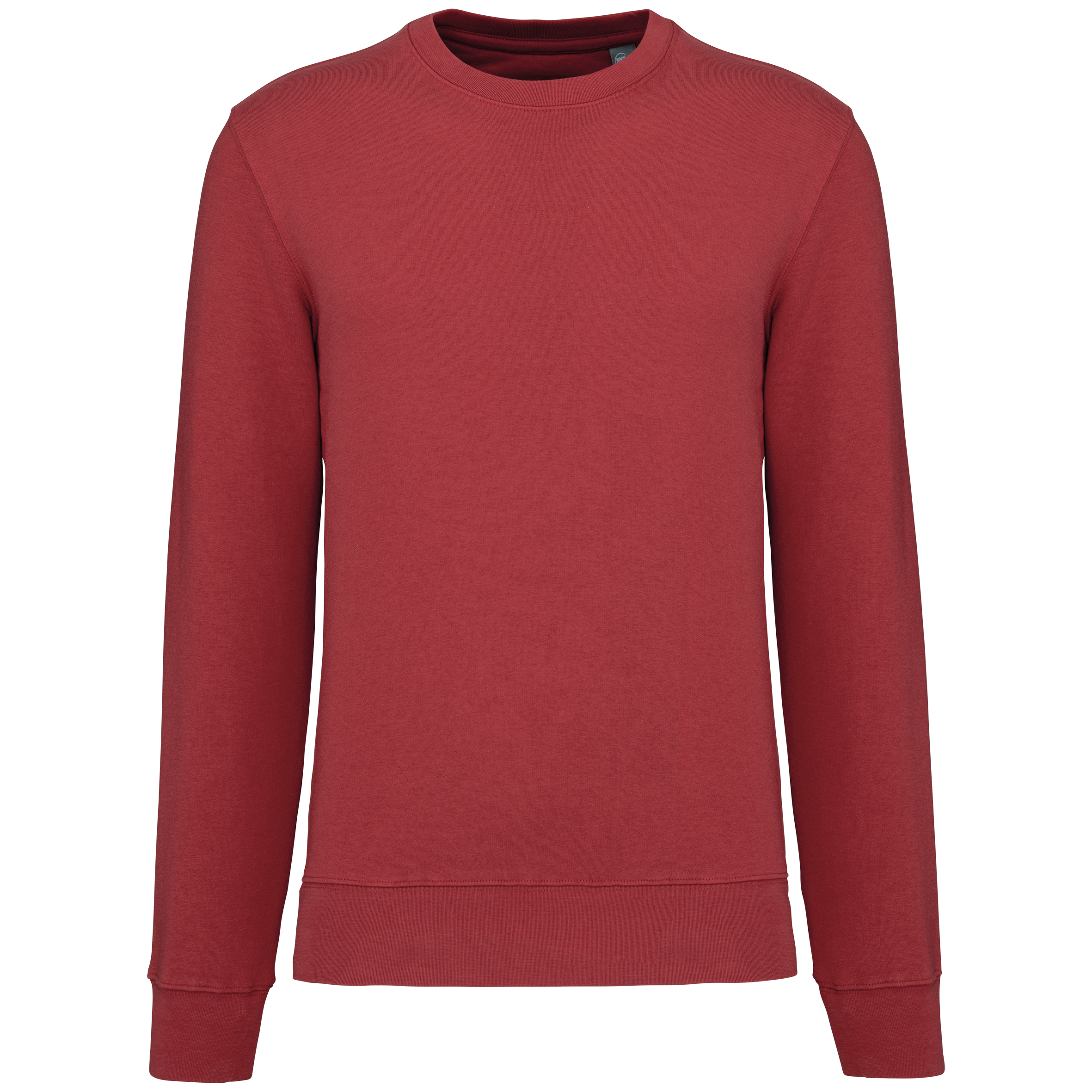 Sweatshirt col rond unisexe — Terracotta Red