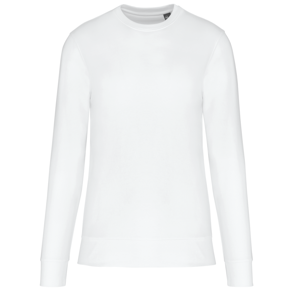 Sweatshirt col rond unisexe — White