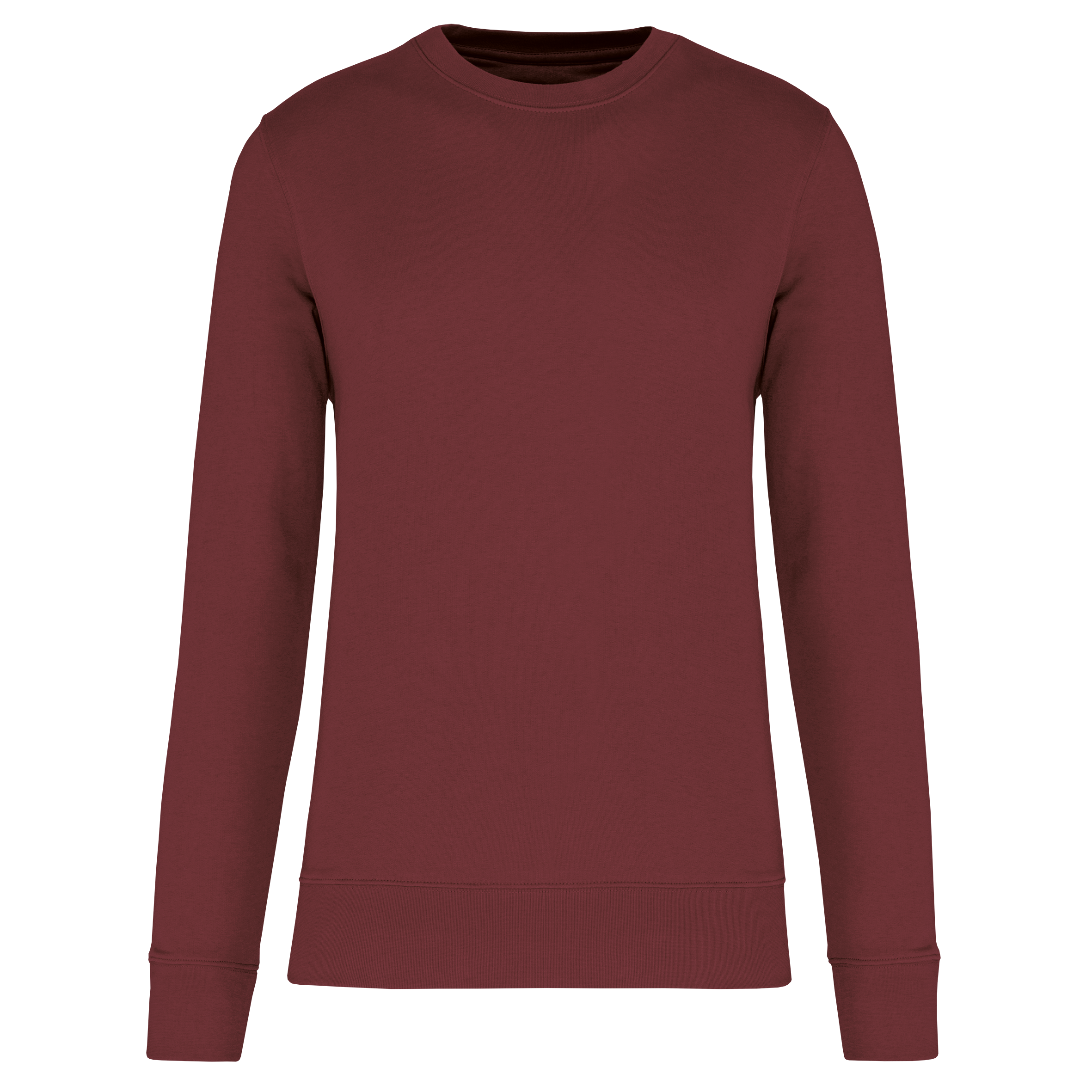 Sweatshirt col rond unisexe — Wine