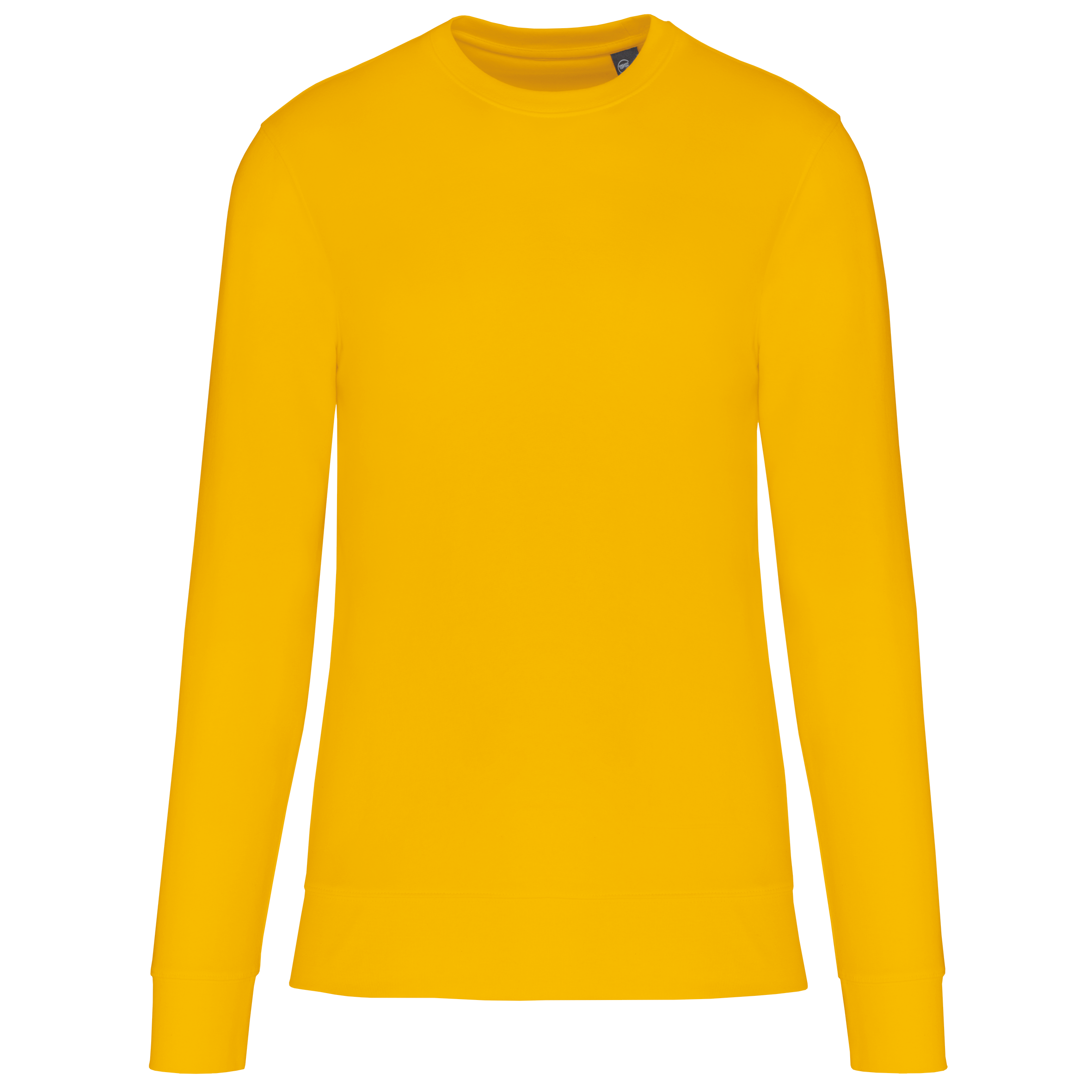Sweatshirt col rond unisexe — Yellow