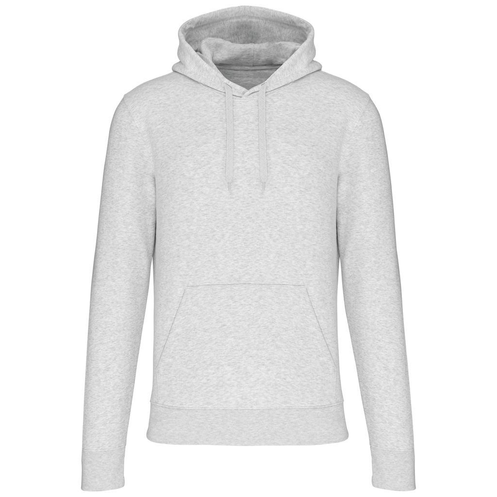Hoodie coton bio homme — Ash Heather