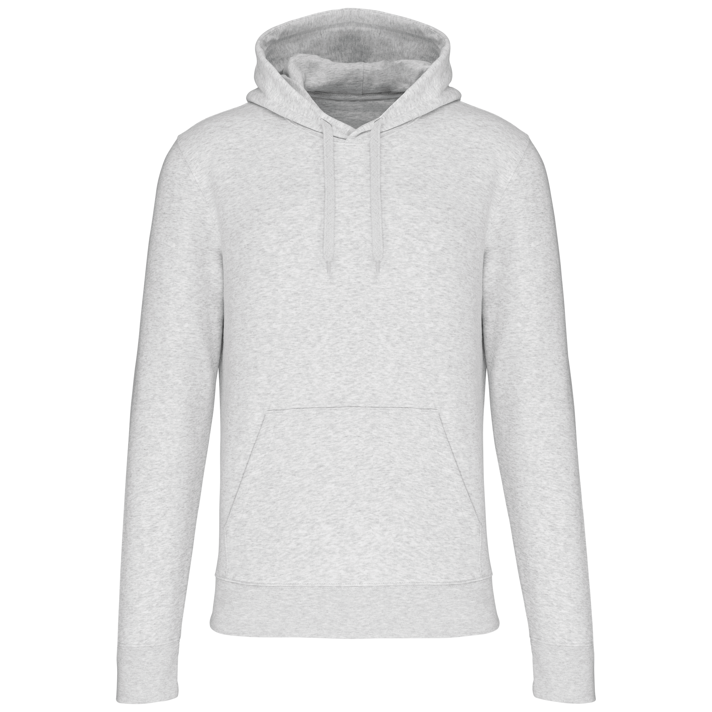 Hoodie coton bio homme — Ash Heather