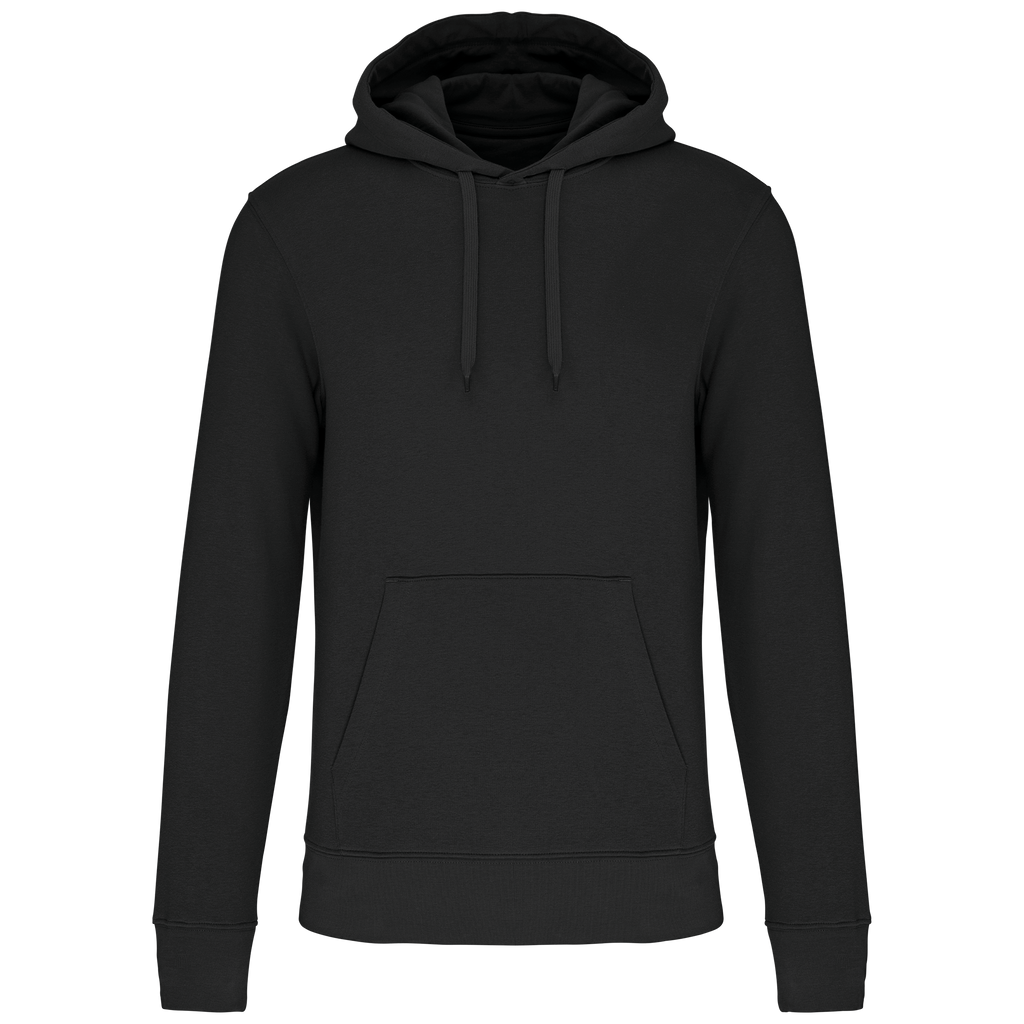 Hoodie coton bio homme — Black