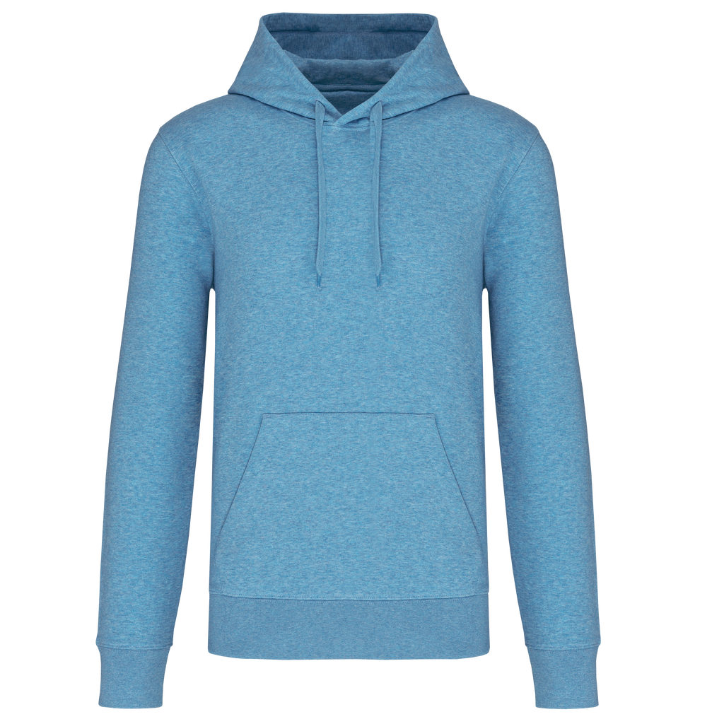 Hoodie coton bio homme — Cloudy Blue Heather