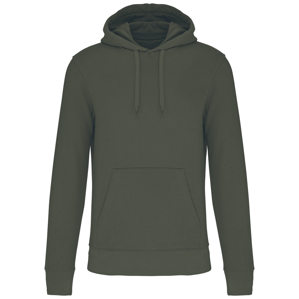 Hoodie coton bio homme — Dark Khaki