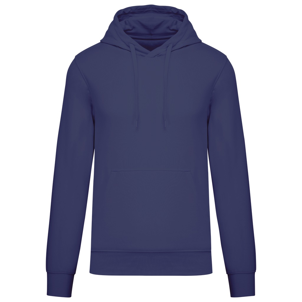 Hoodie coton bio homme — Deep Purple
