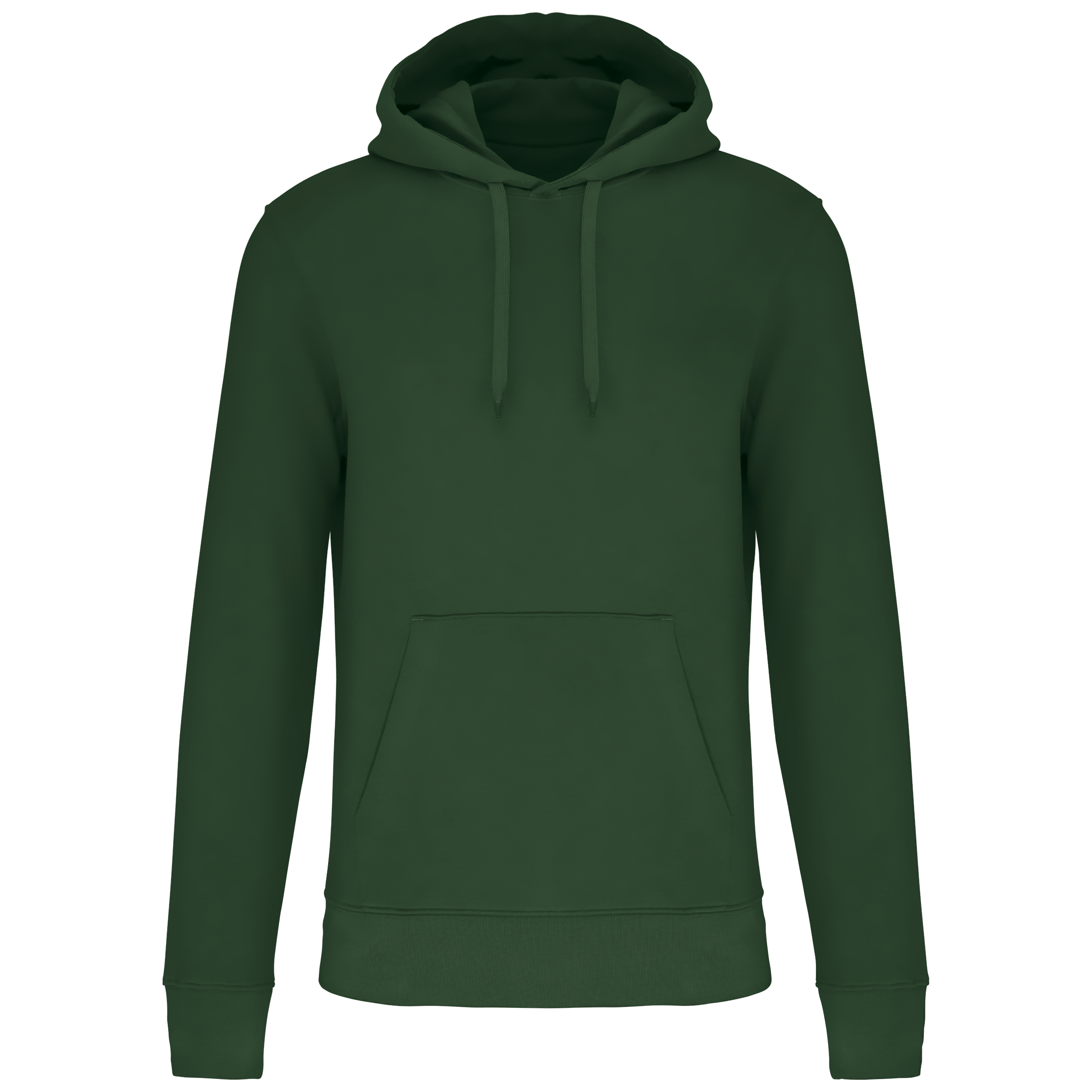 Hoodie coton bio homme — Forest Green