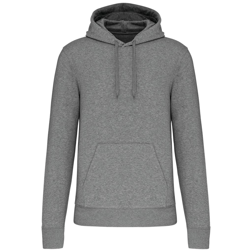 Hoodie coton bio homme — Grey Heather