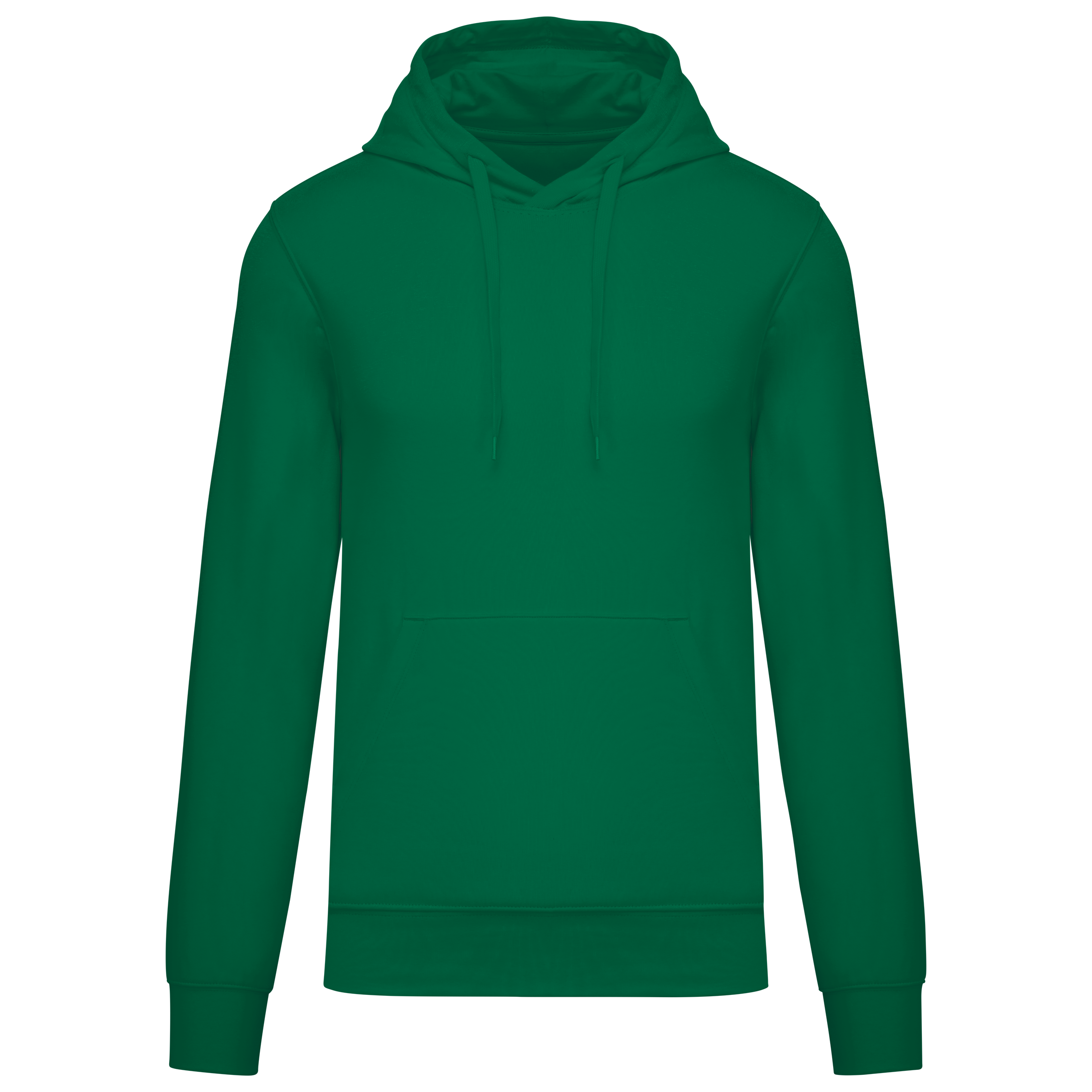 Hoodie coton bio homme — Kelly Green