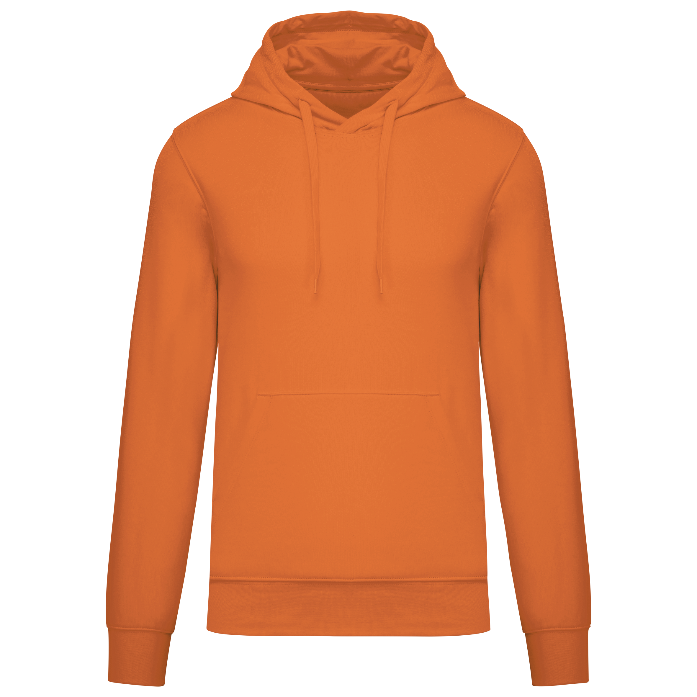 Hoodie coton bio homme — Light Orange