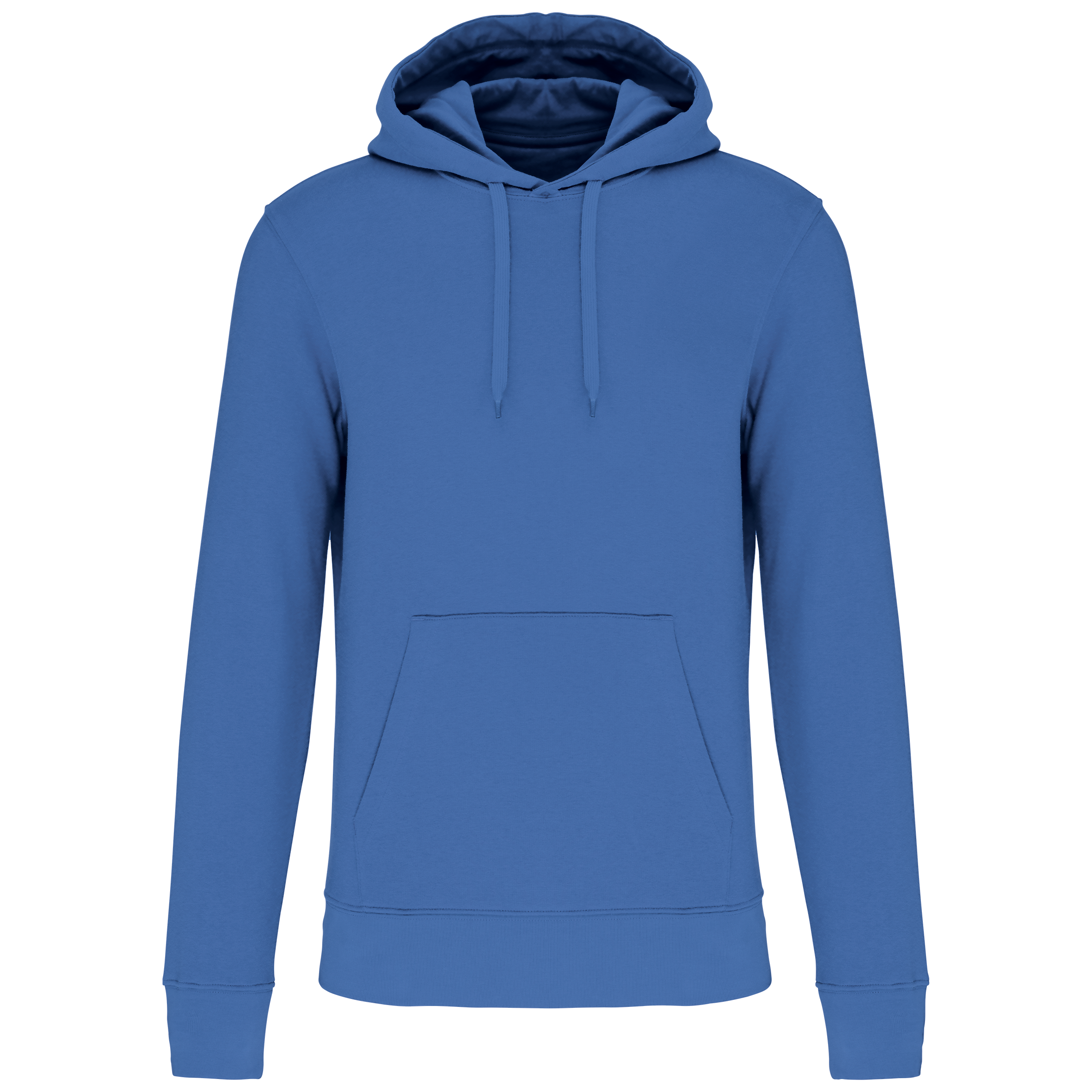 Hoodie coton bio homme — Light Royal Blue