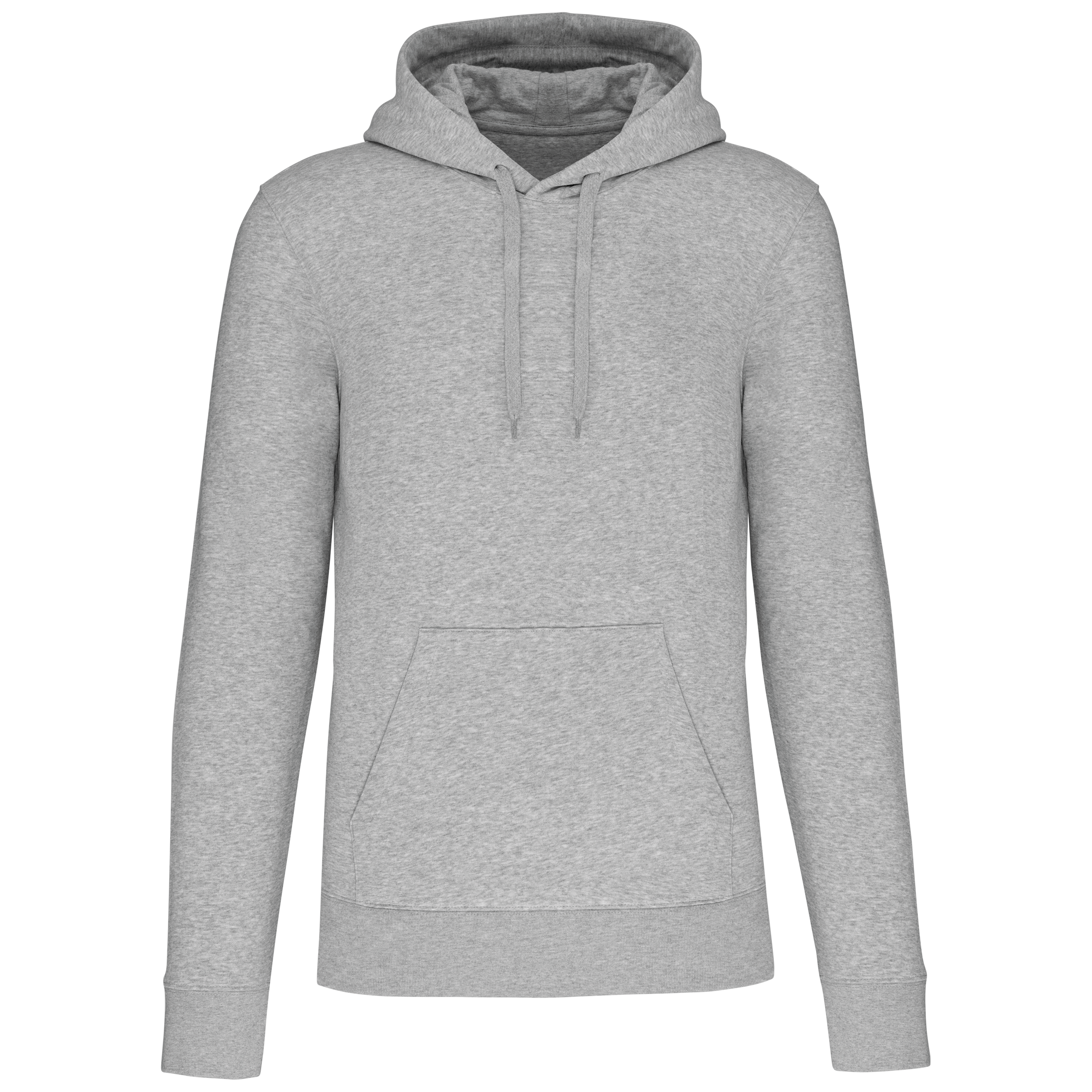 Hoodie coton bio homme — Oxford Grey