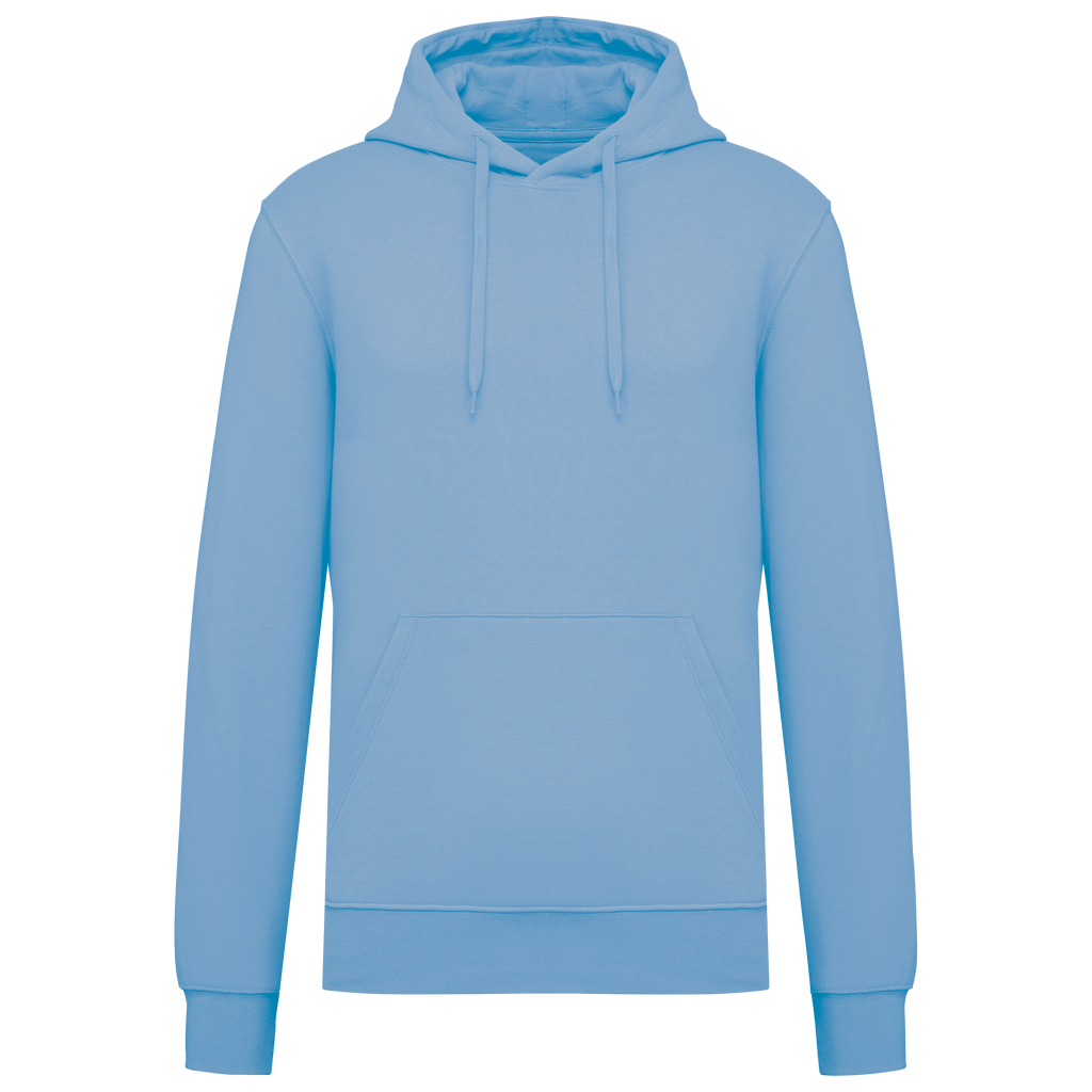 Hoodie coton bio homme — Sky Blue