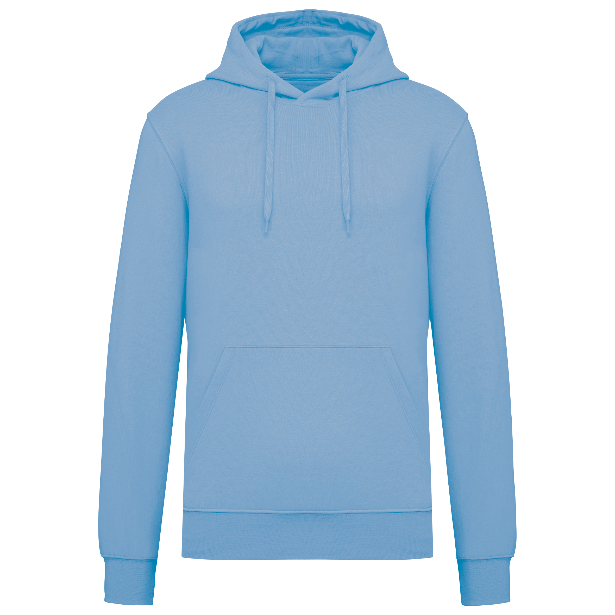 Hoodie coton bio homme — Sky Blue