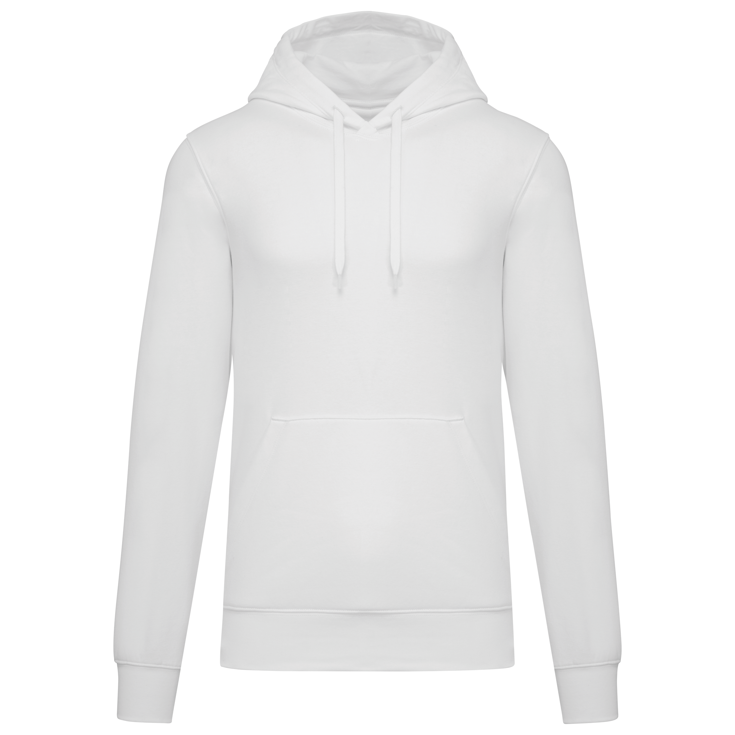 Hoodie coton bio homme — White