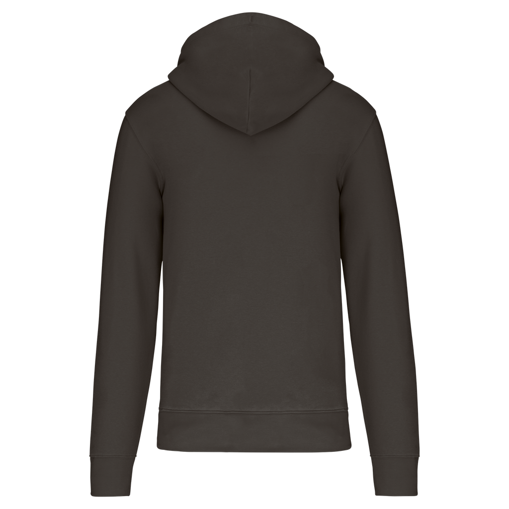 Veste zippée à capuche homme Dark Grey dos