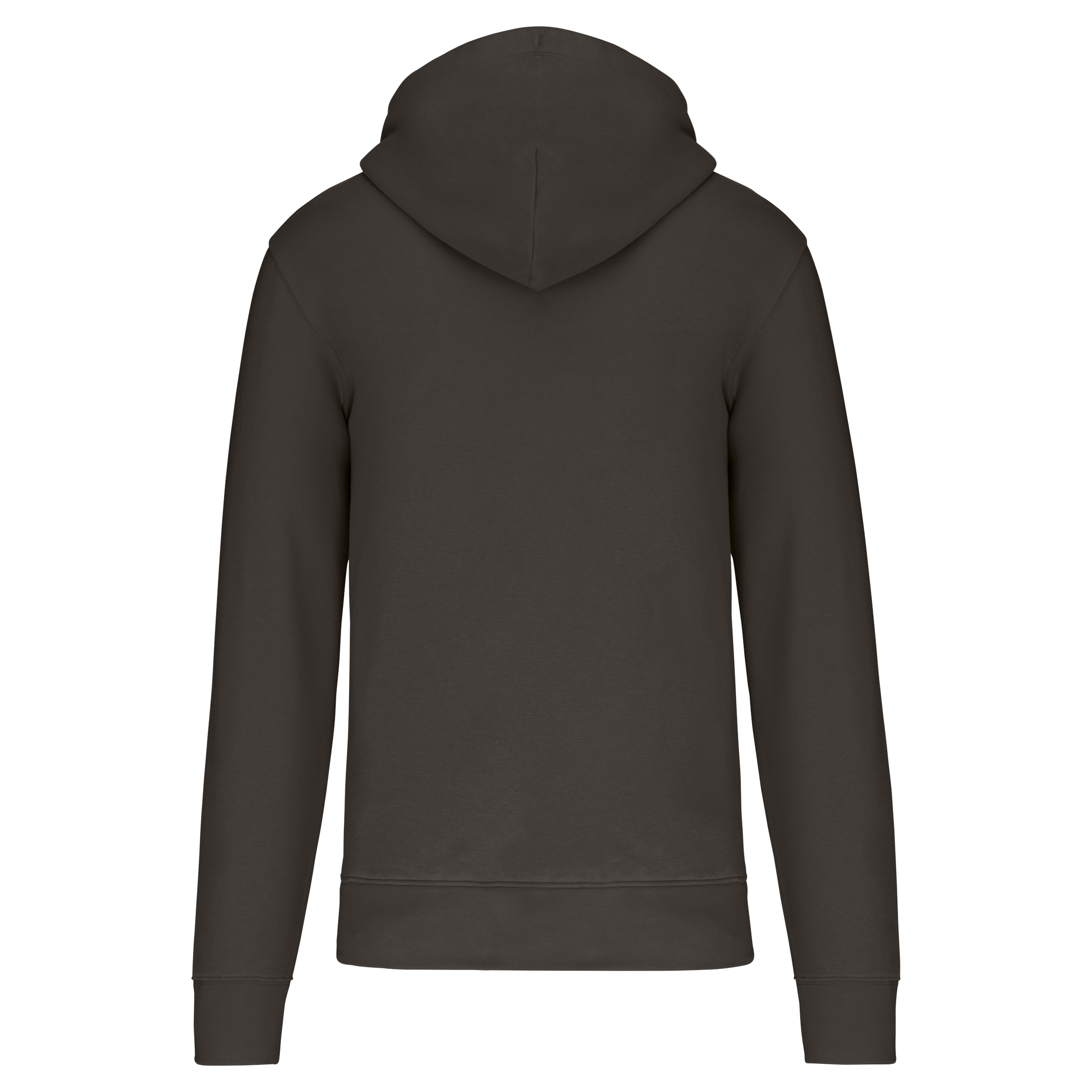 Veste zippée à capuche homme Dark Grey dos