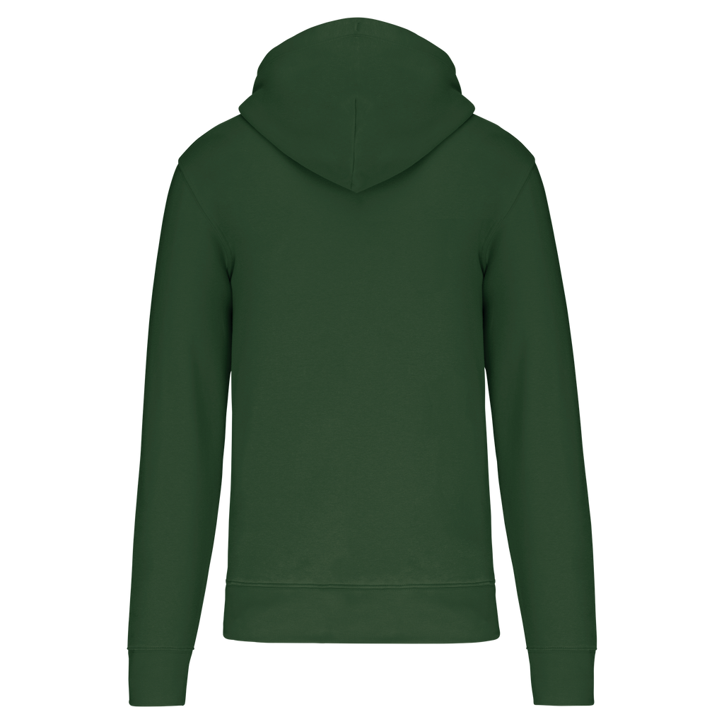Veste zippée à capuche homme Forest Green dos
