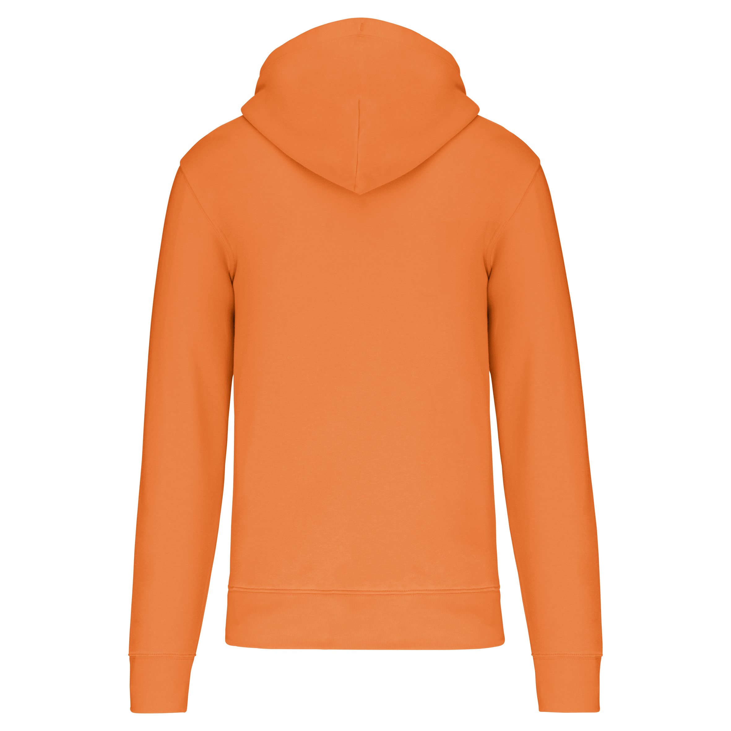 Veste zippée à capuche homme Light Orange dos