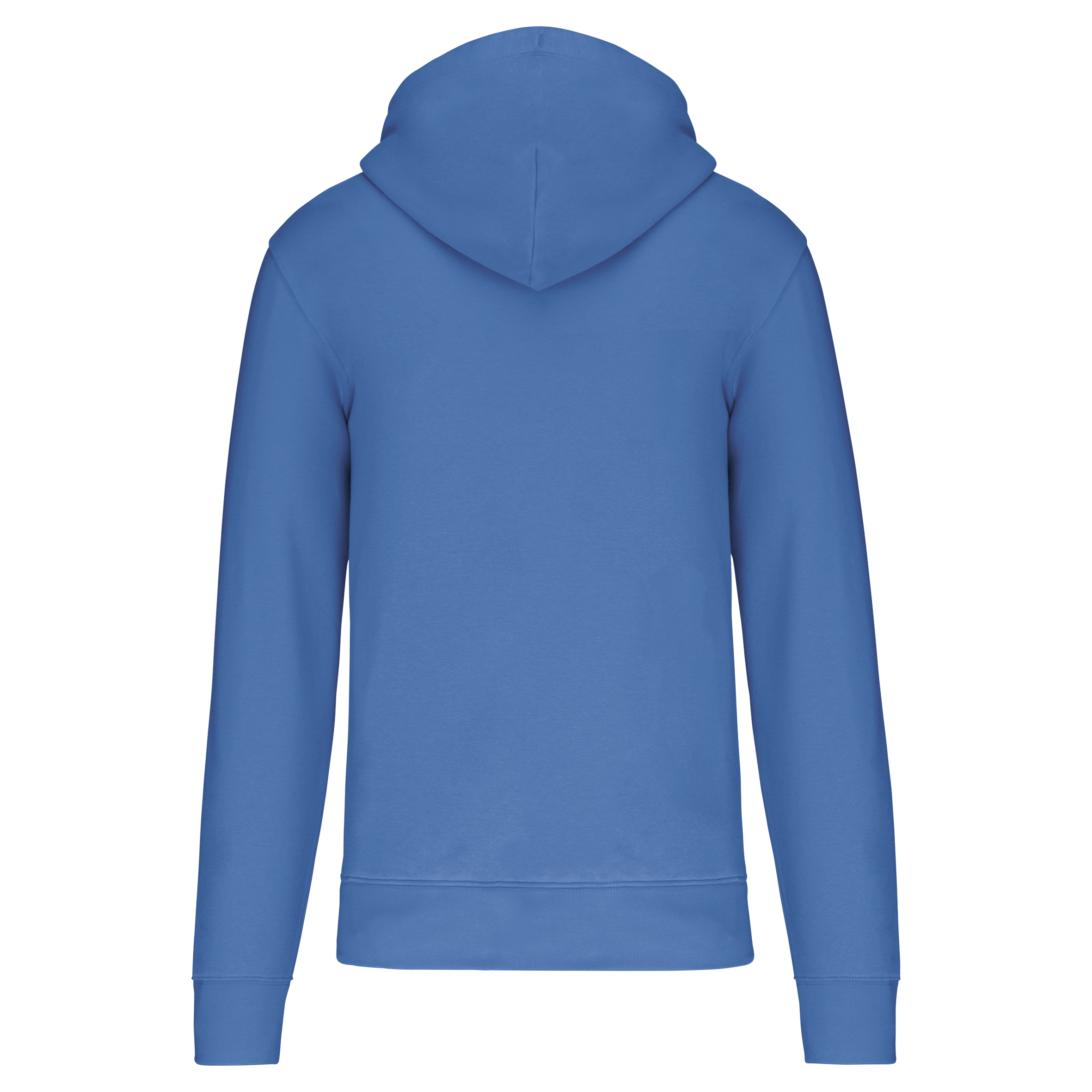 Veste zippée à capuche homme Light Royal Blue dos