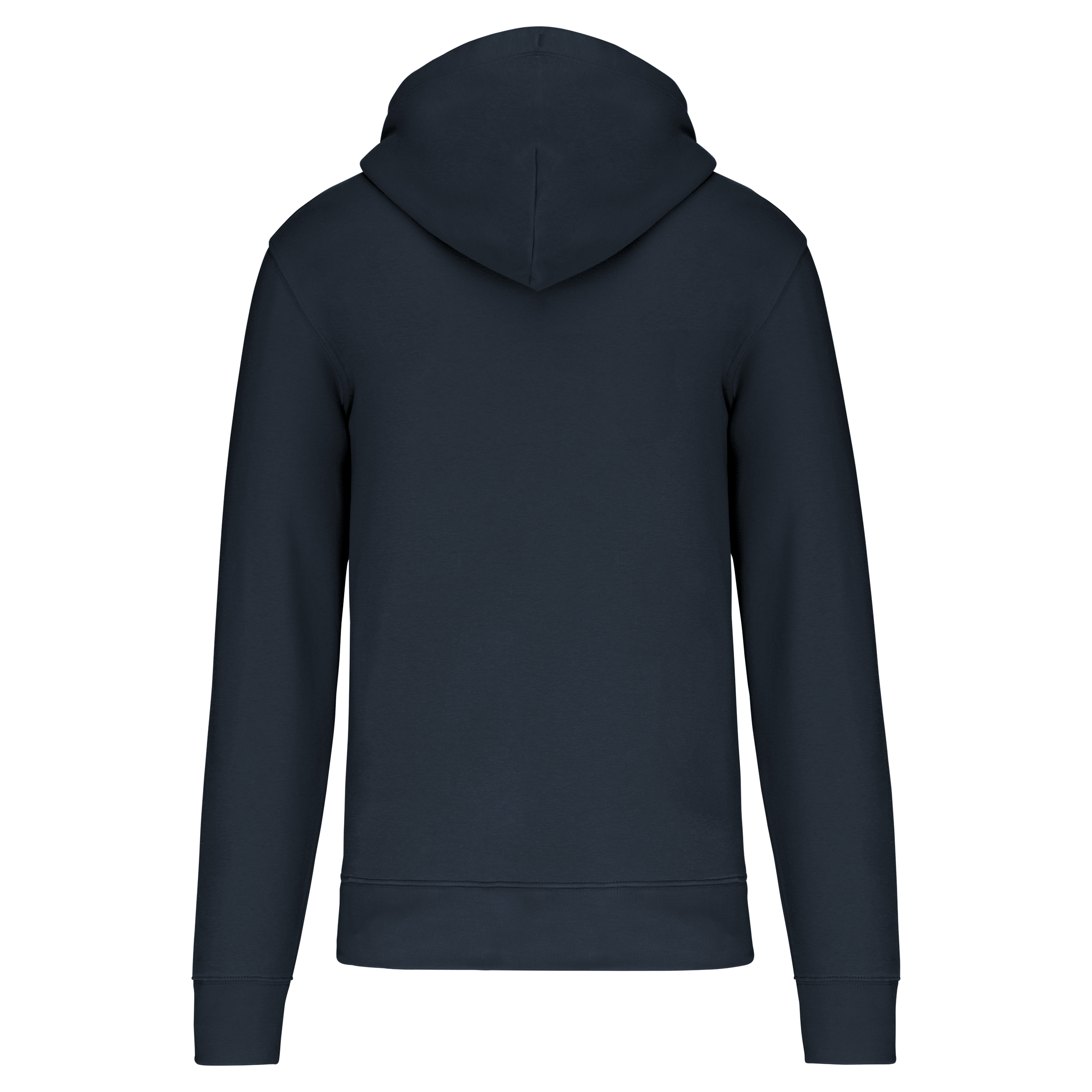 Veste zippée à capuche homme Navy dos