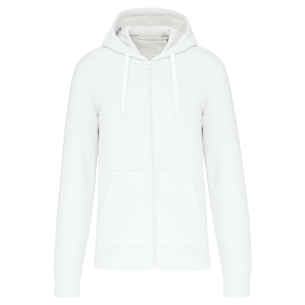 Veste zippée à capuche homme White face