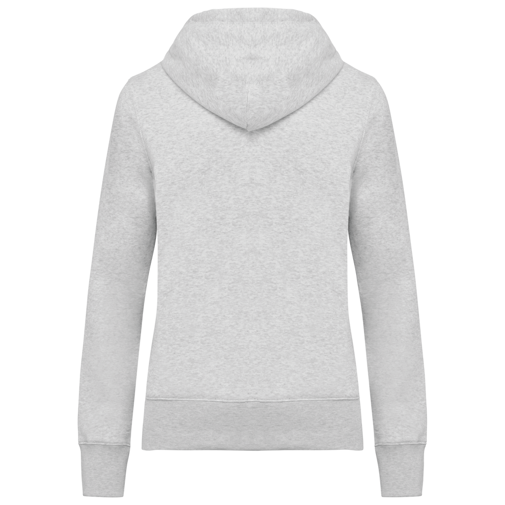 Veste zippée à capuche femme Ash Heather dos