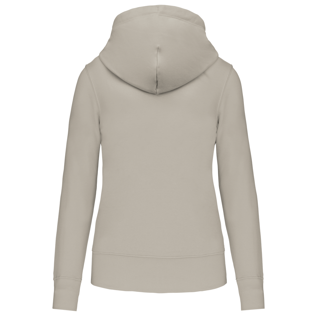 Veste zippée à capuche femme Clay dos