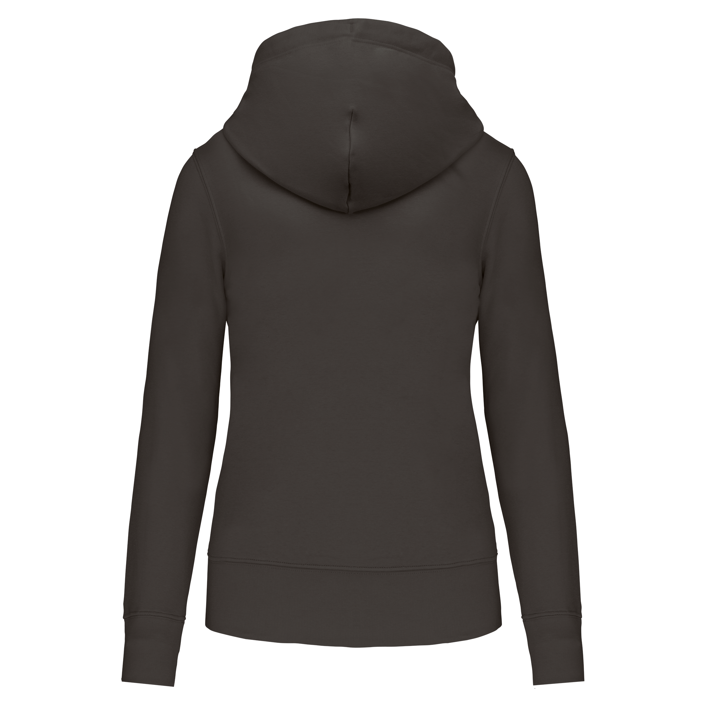 Veste zippée à capuche femme Dark Grey dos