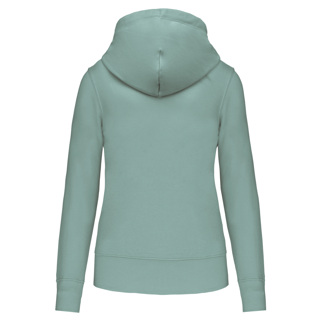 Veste zippée à capuche femme Sage dos