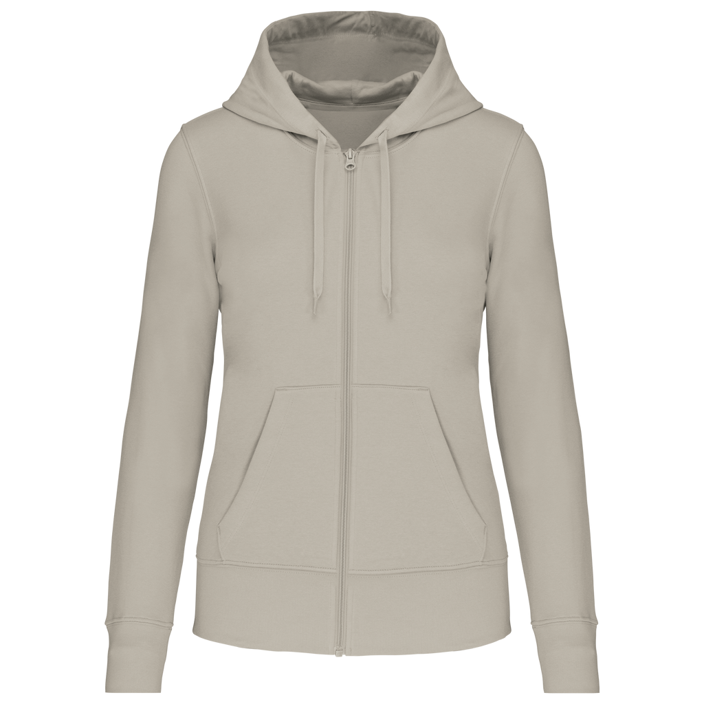 Veste zippée à capuche femme Clay face