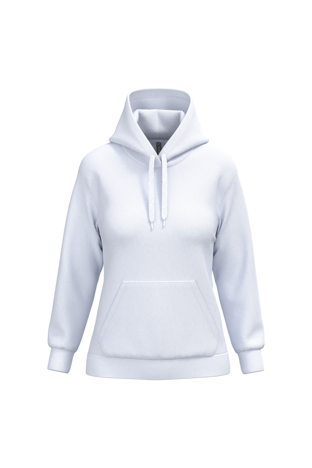 Hoodie femme personnalisable — White, vue de face