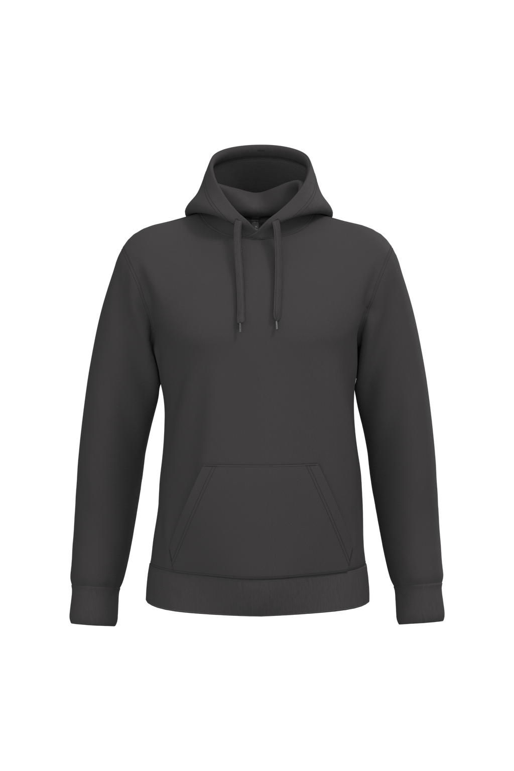 Sweat a capuche homme personnalisable - coloris Dark Grey - face