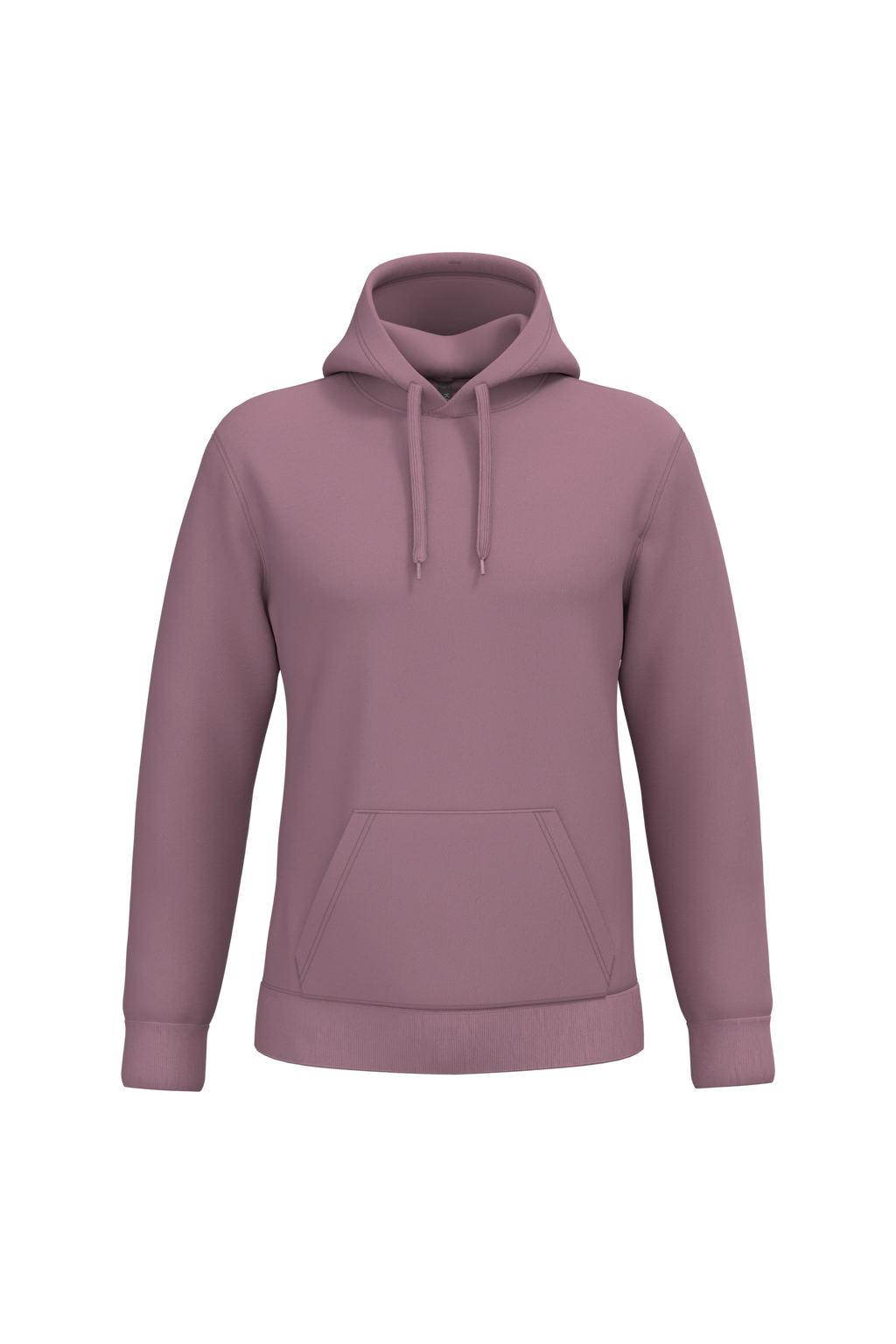 Sweat a capuche homme personnalisable - coloris Dusty Purple - face