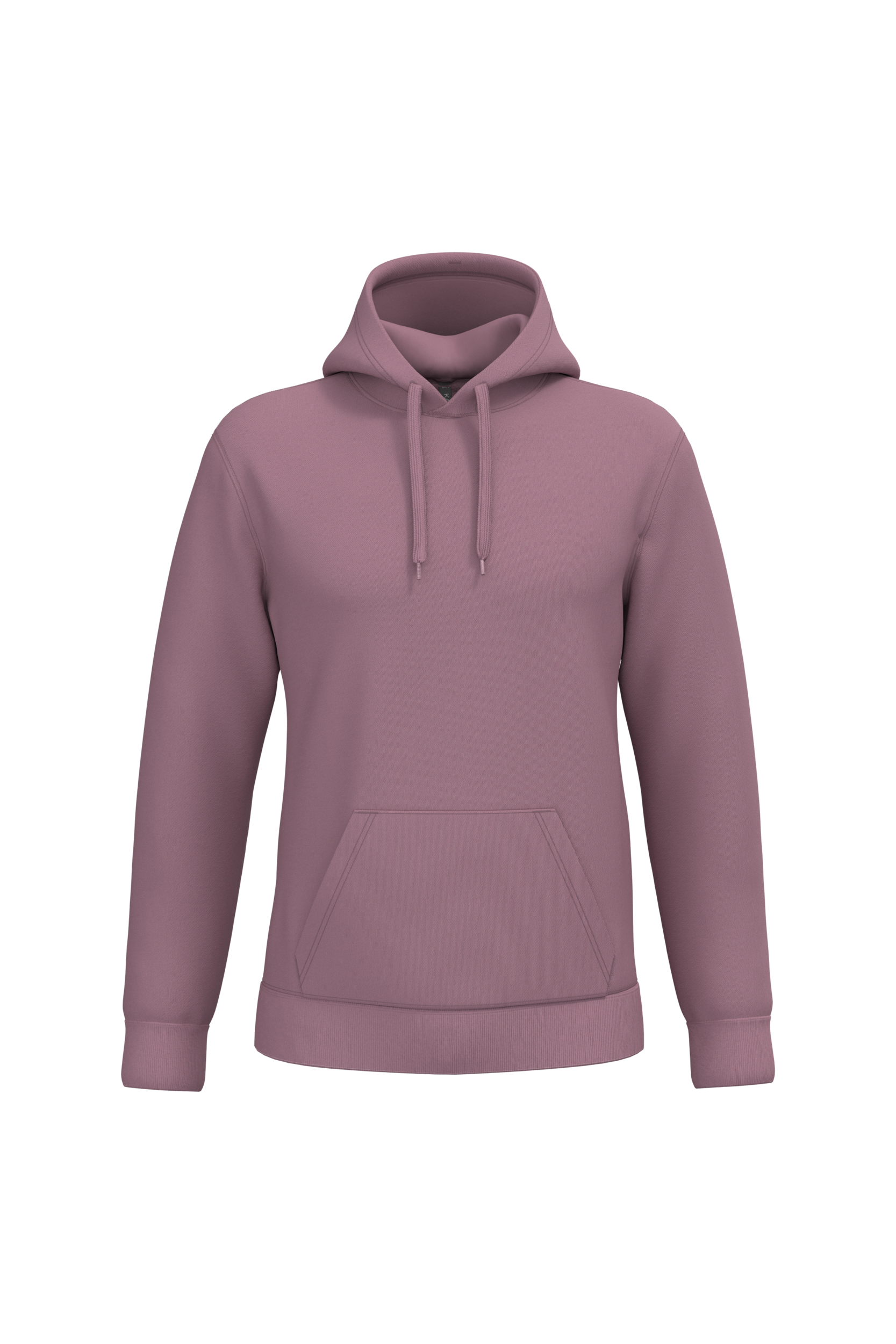 Sweat a capuche homme personnalisable - coloris Dusty Purple - face