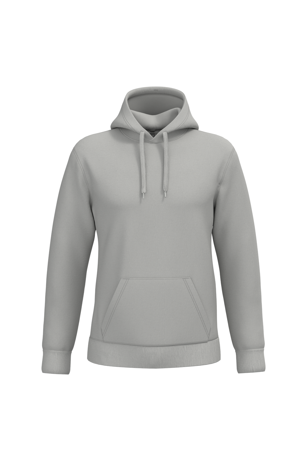 Sweat a capuche homme personnalisable - coloris Sweet Grey - face
