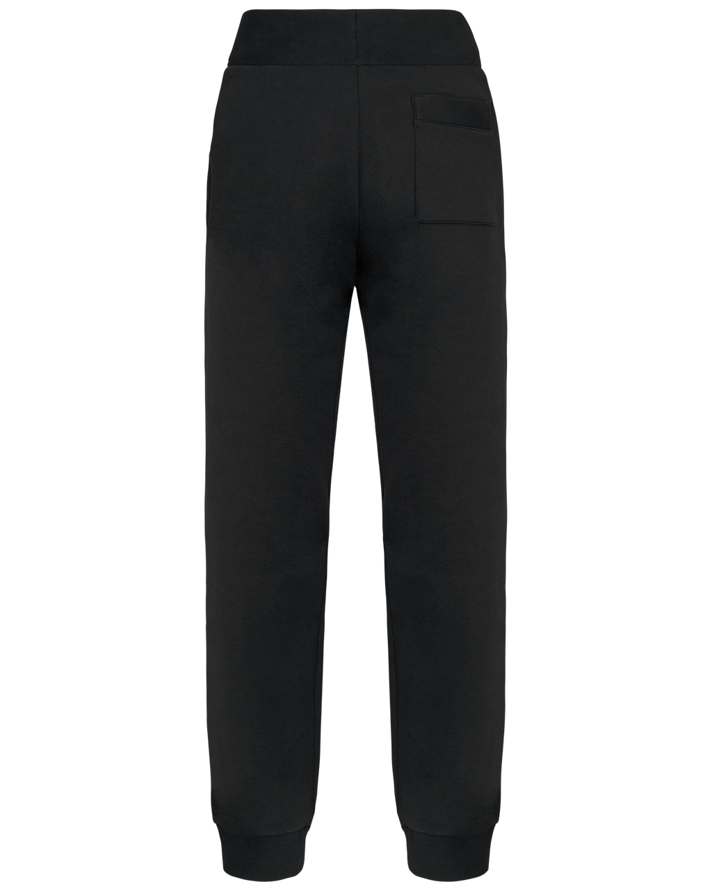 Jogging athleisure unisexe Black — dos